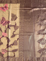 MIMOSA Saree Saree — pallu and zari work detail