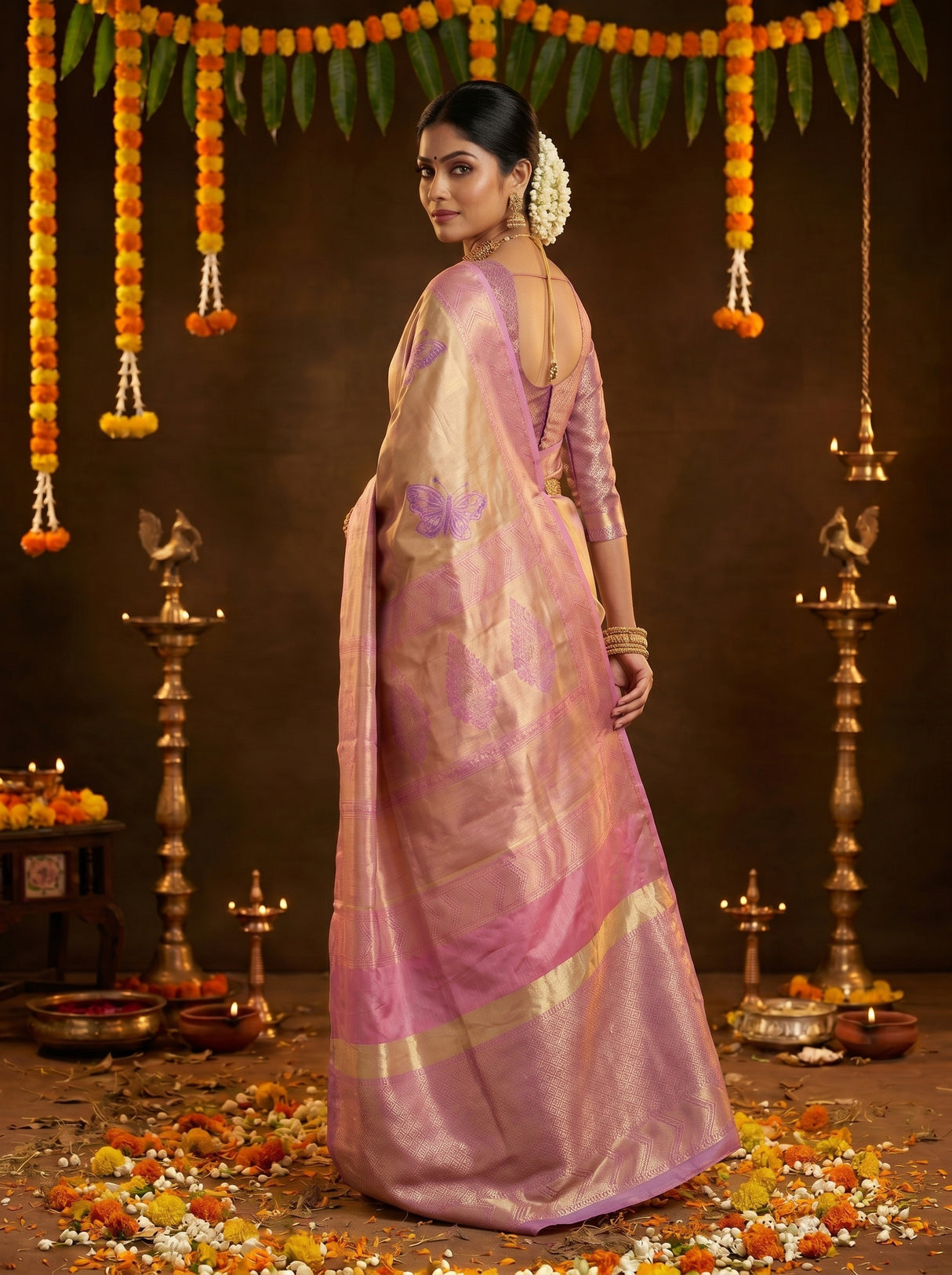 MIMOSA Saree Saree — pose 9 styling detail