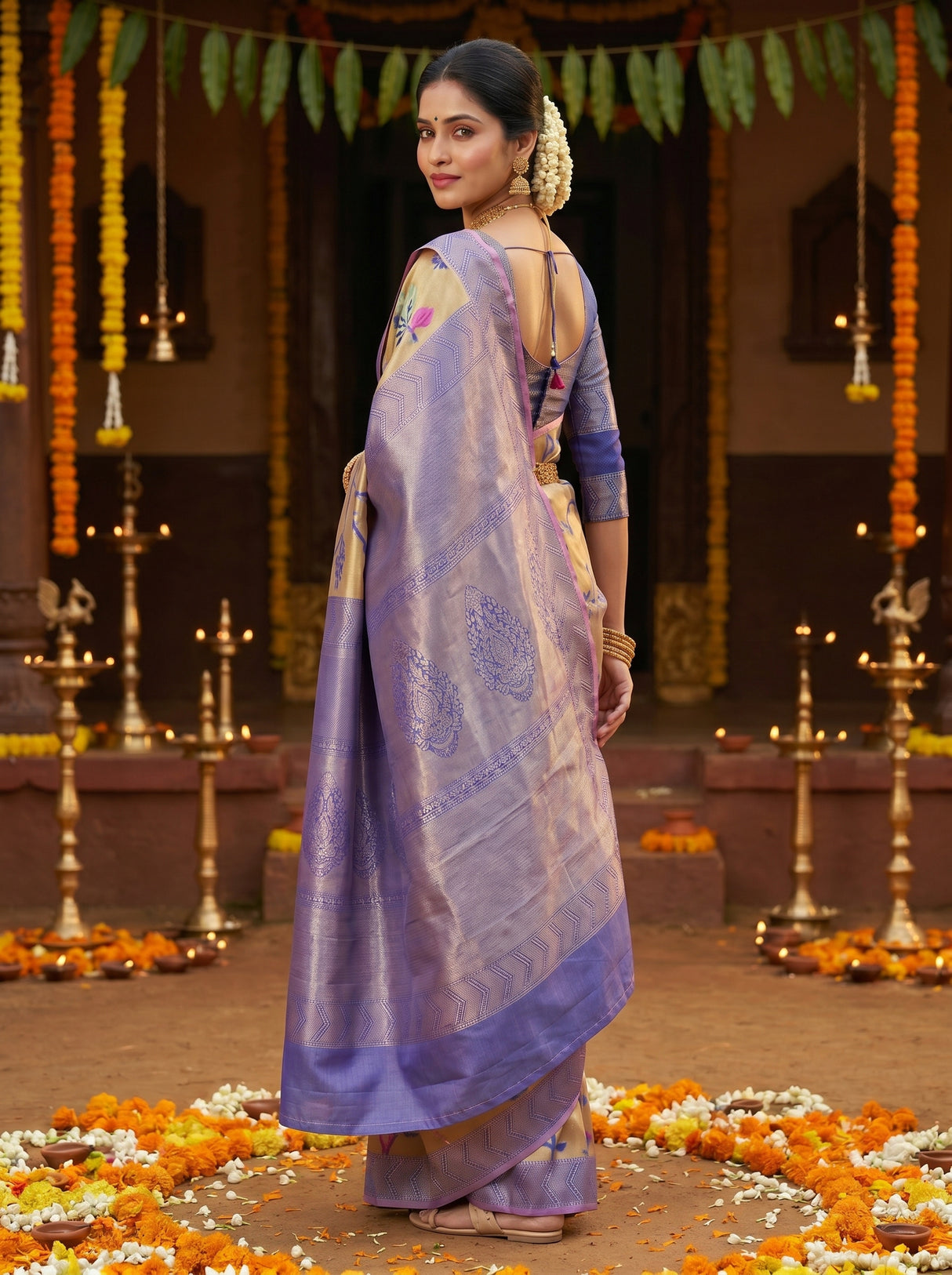 MIMOSA Saree Saree — pose 9 styling detail