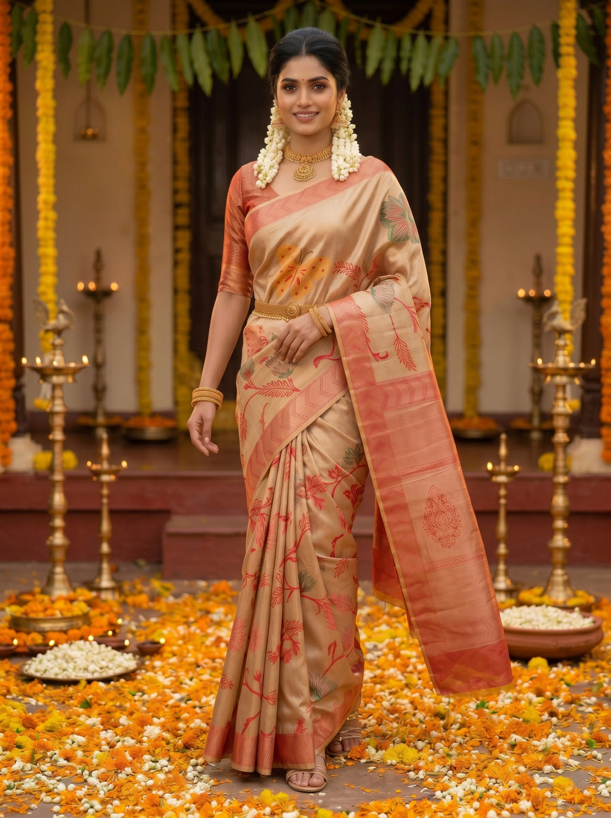 MIMOSA Saree Saree — pose 7 styling detail