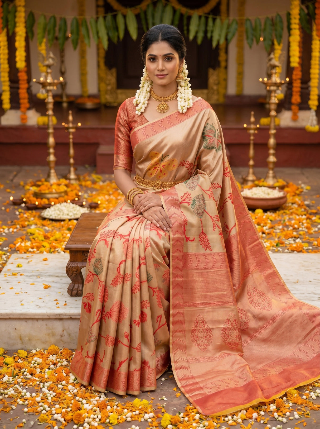 MIMOSA Saree Saree — pose 8 styling detail