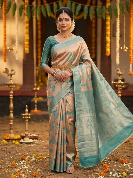 MIMOSA Saree Saree — front view on mannequin