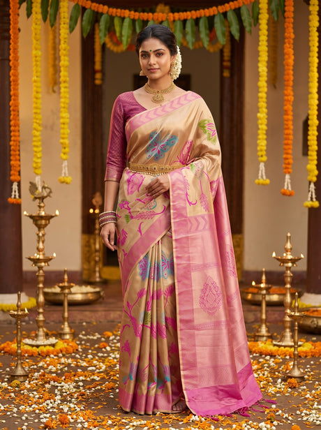 MIMOSA Saree Saree — front view on mannequin