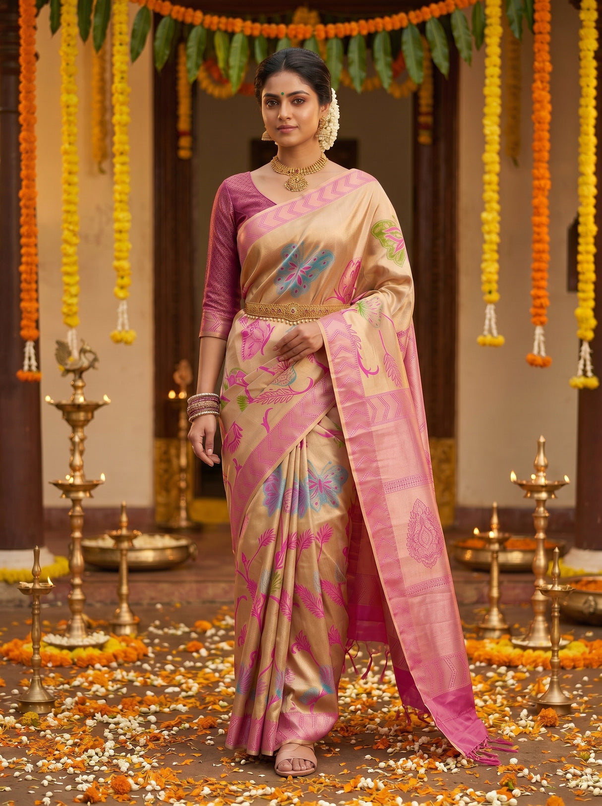 MIMOSA Saree Saree — pose 7 styling detail
