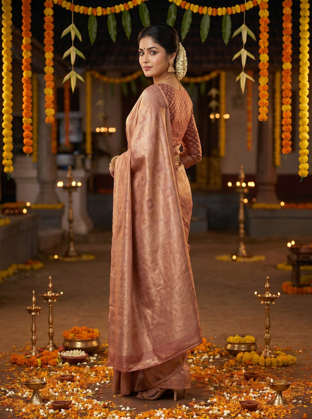 MIMOSA Saree Saree — pose 9 styling detail