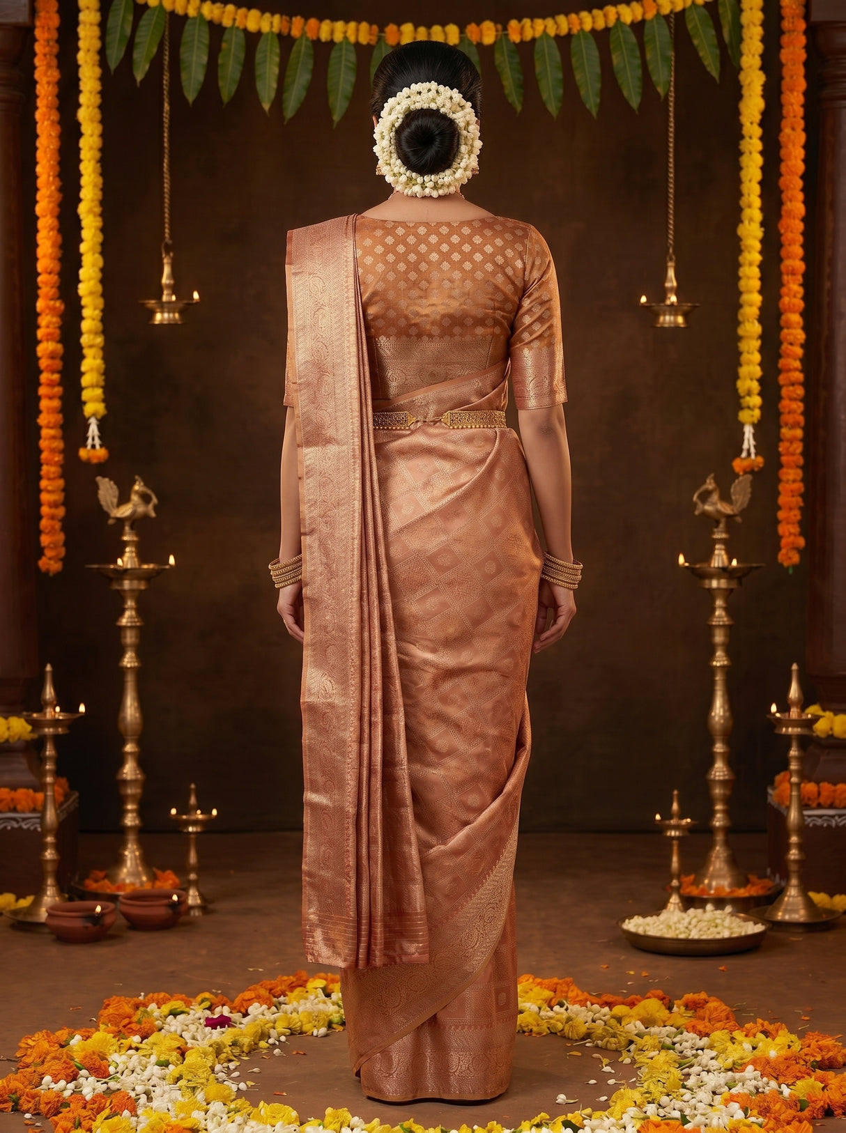 MIMOSA Saree Saree — pose 2 styling detail
