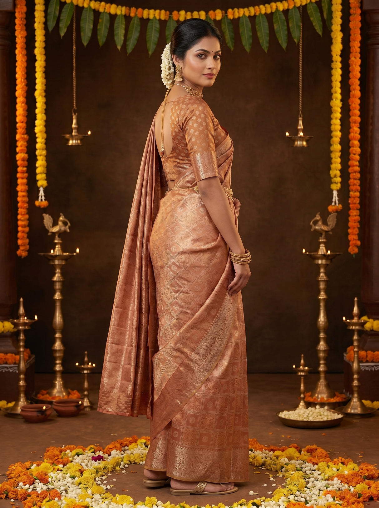MIMOSA Saree Saree — pose 9 styling detail