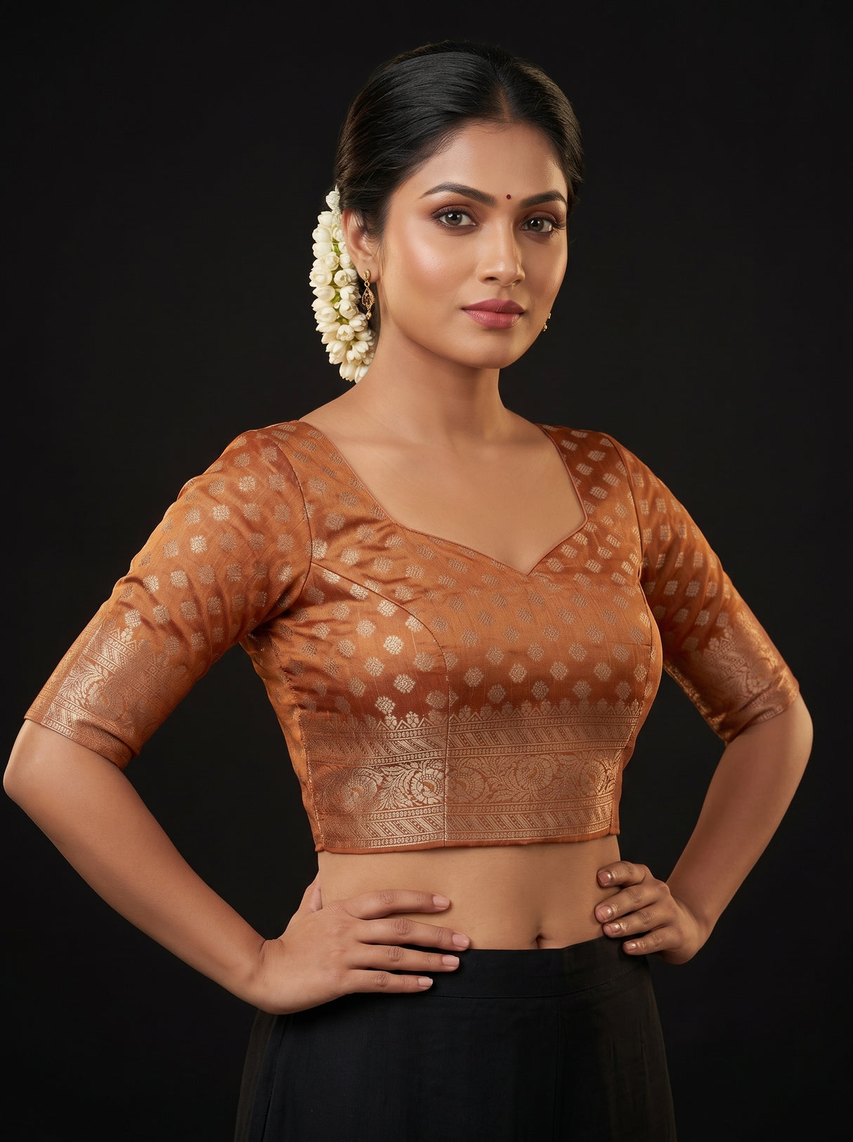 MIMOSA Saree Saree — blouse close-up