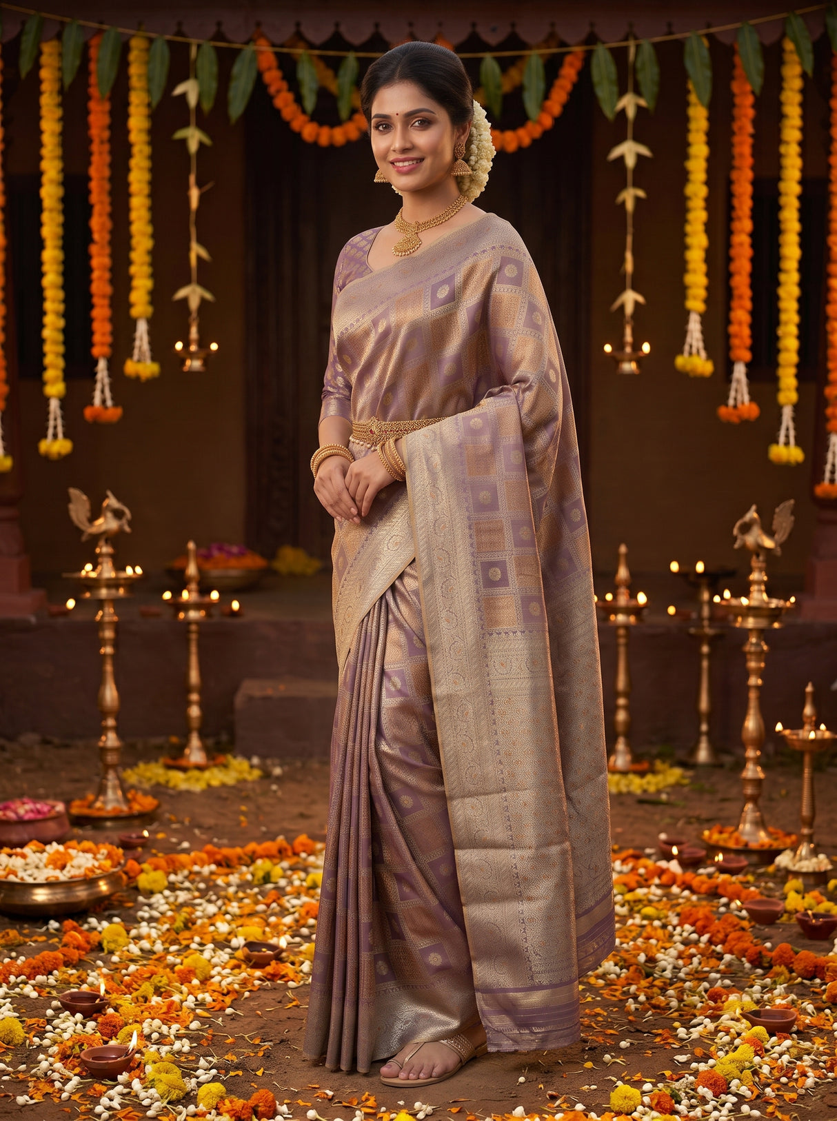 MIMOSA Saree Saree — pose 5 styling detail