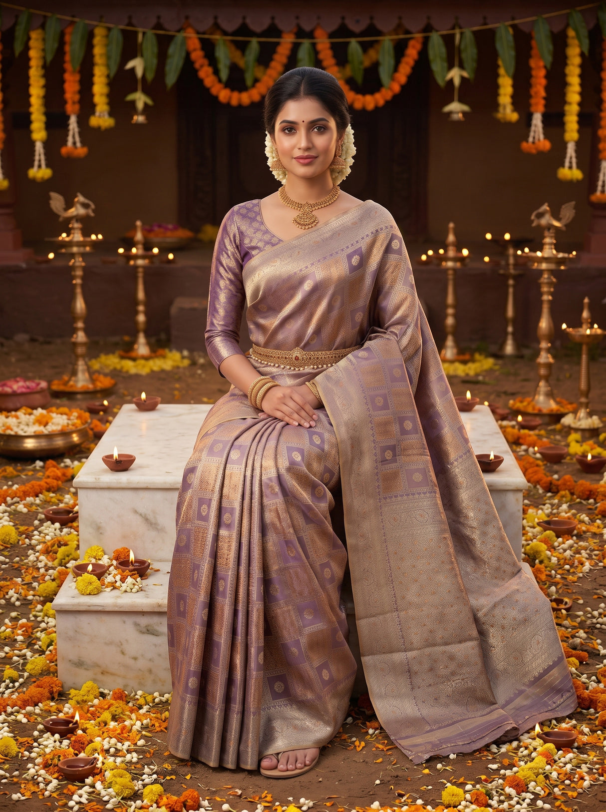MIMOSA Saree Saree — pose 8 styling detail