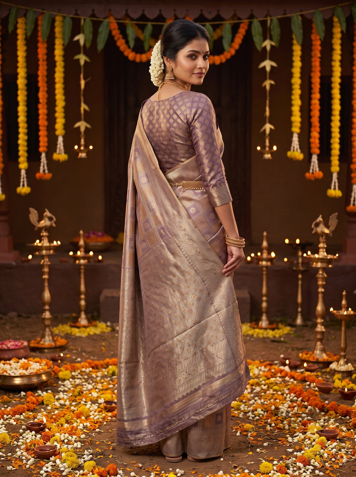 MIMOSA Saree Saree — pose 9 styling detail