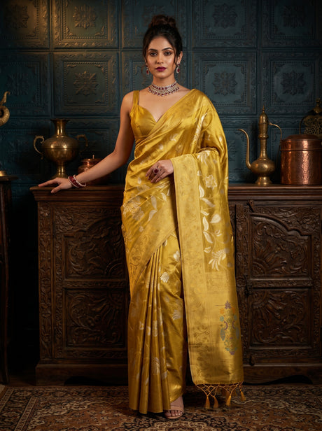 MIMOSA Saree Saree — front view on mannequin