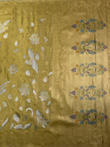 MIMOSA Saree Saree — pallu and zari work detail