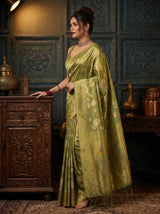 MIMOSA Saree Saree — pose 3 styling detail