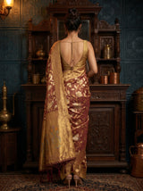 MIMOSA Saree Saree — pose 2 styling detail