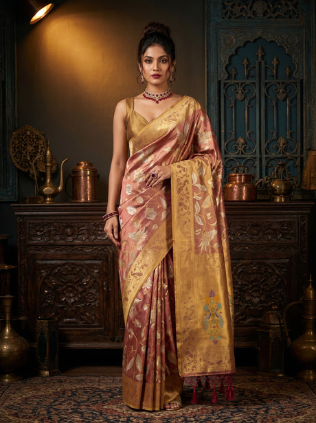 MIMOSA Saree Saree — front view on mannequin