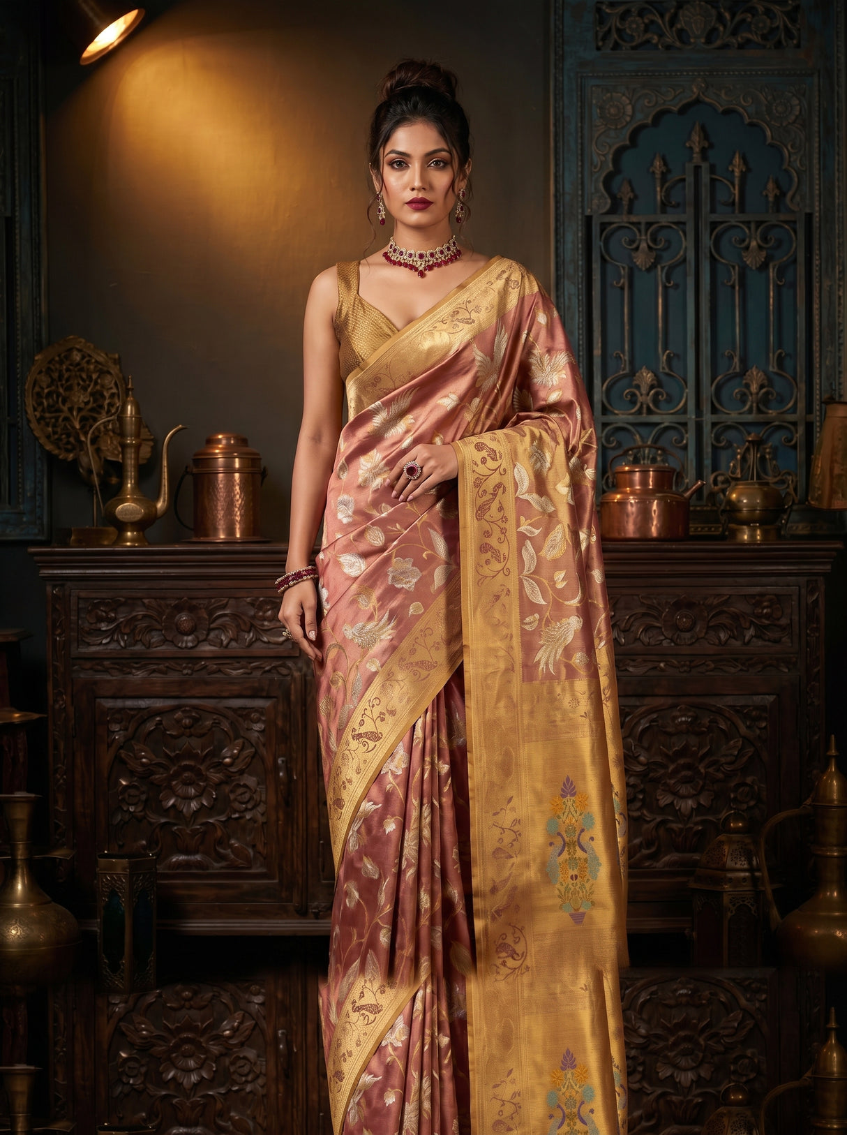 MIMOSA Saree Saree — pose 7 styling detail