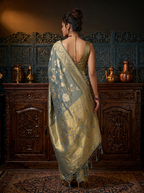 MIMOSA Saree Saree — pose 2 styling detail