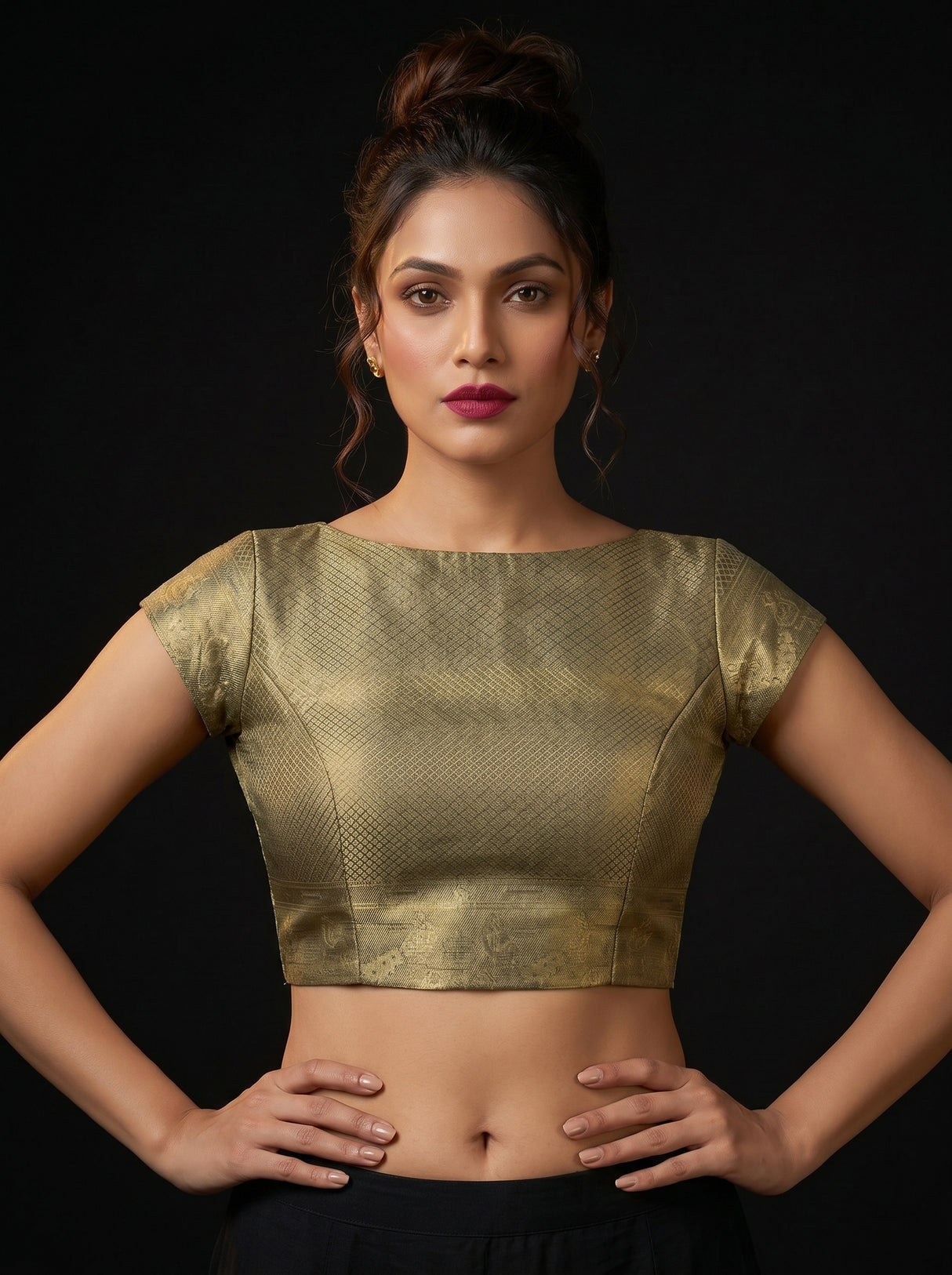 MIMOSA Saree Saree — blouse close-up
