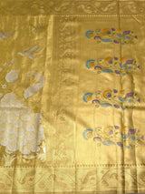 MIMOSA Saree Saree — pallu and zari work detail