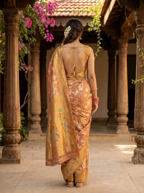 MIMOSA Saree Saree — pose 2 styling detail