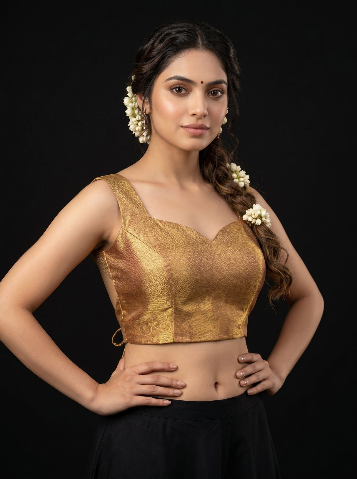 MIMOSA Saree Saree — blouse close-up