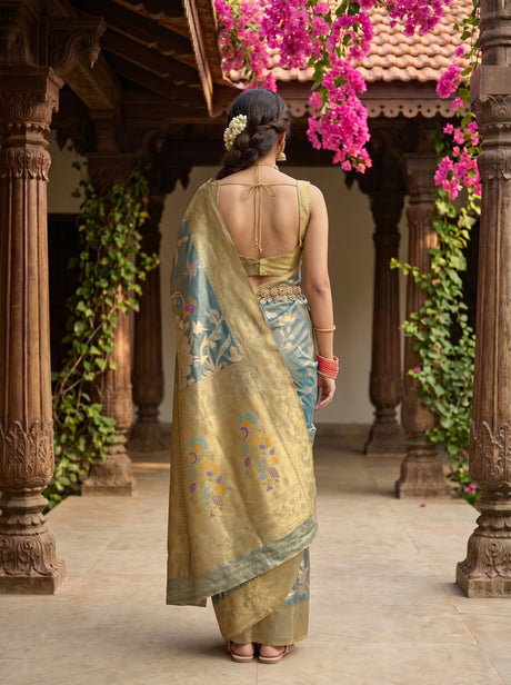 MIMOSA Saree Saree — pose 2 styling detail
