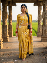 MIMOSA Saree Saree — pose 6 styling detail