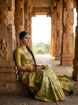 MIMOSA Saree Saree — pose 8 styling detail