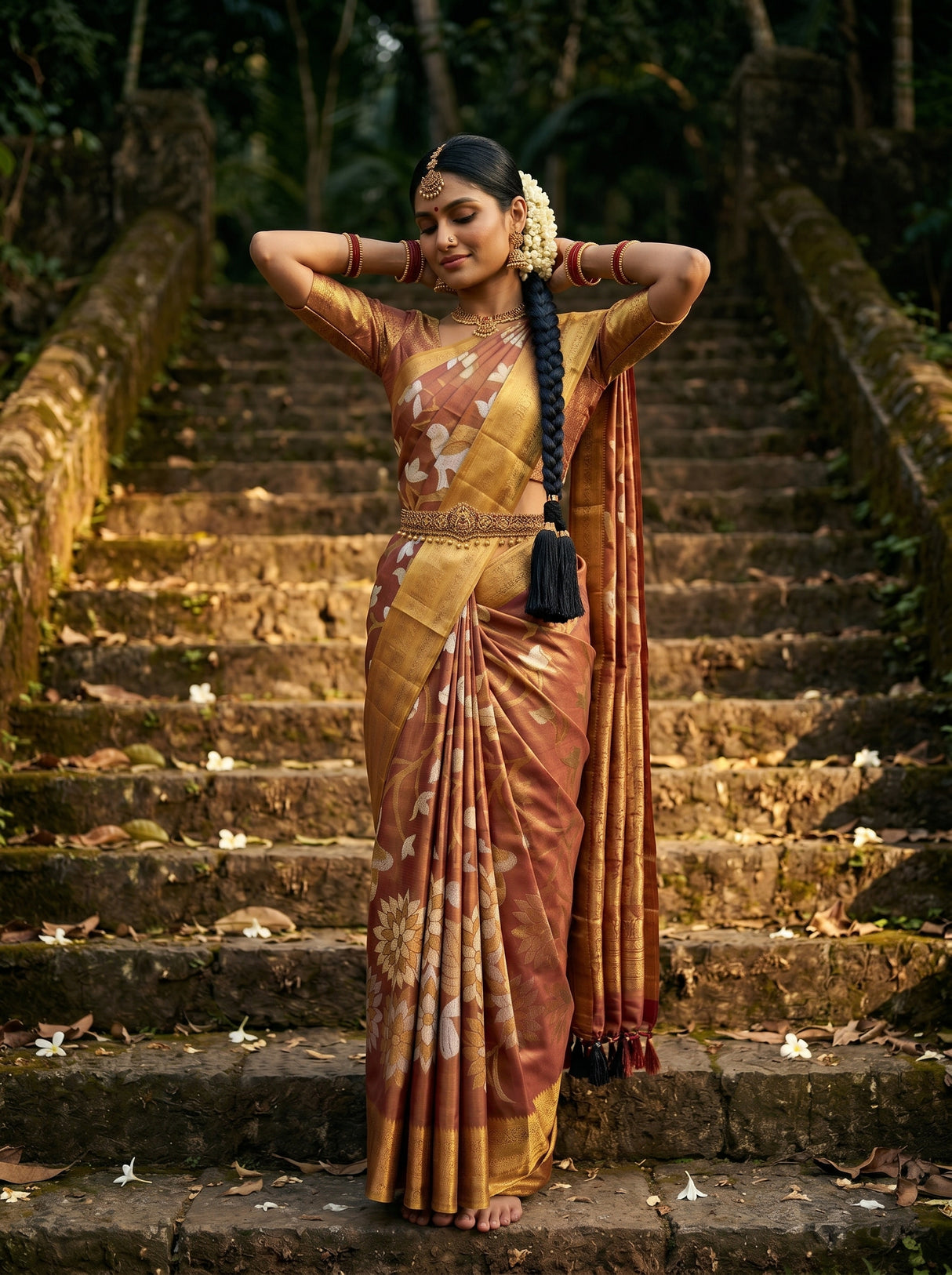 MIMOSA Saree Saree — pose 5 styling detail