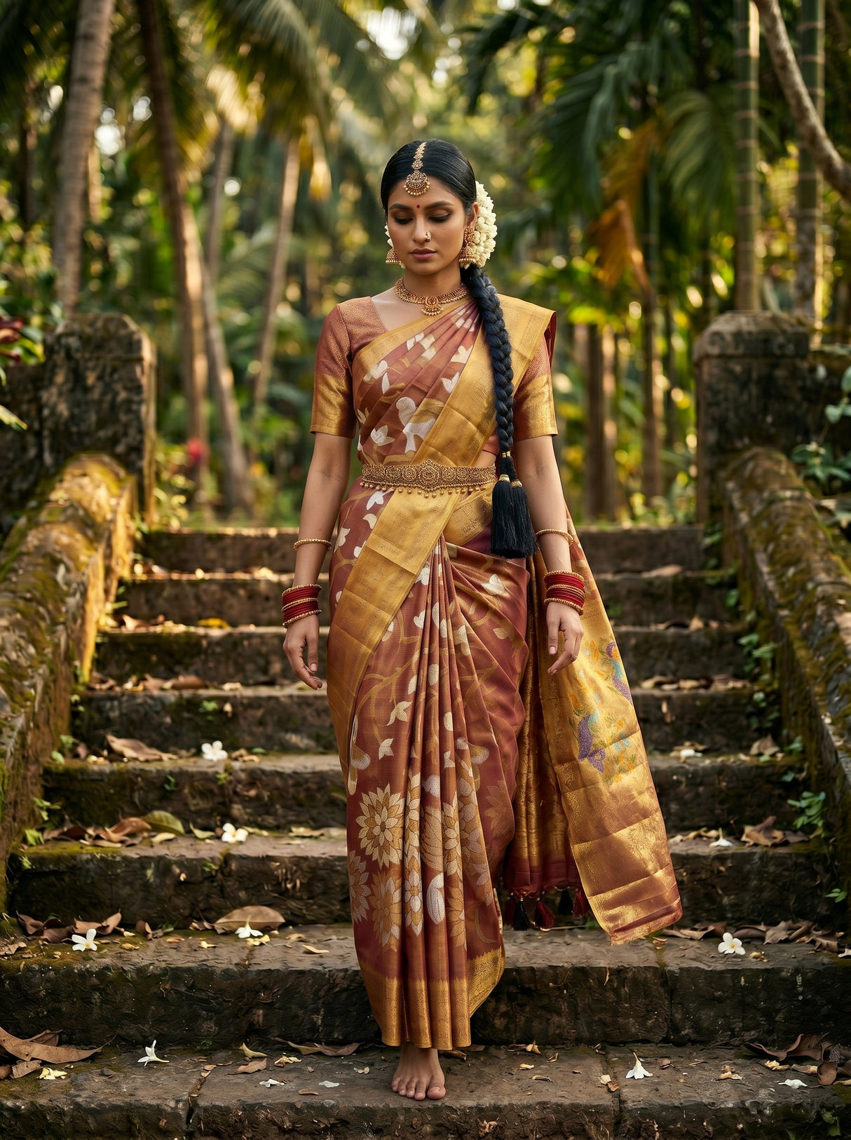 MIMOSA Saree Saree — pose 6 styling detail