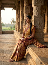 MIMOSA Saree Saree — pose 8 styling detail