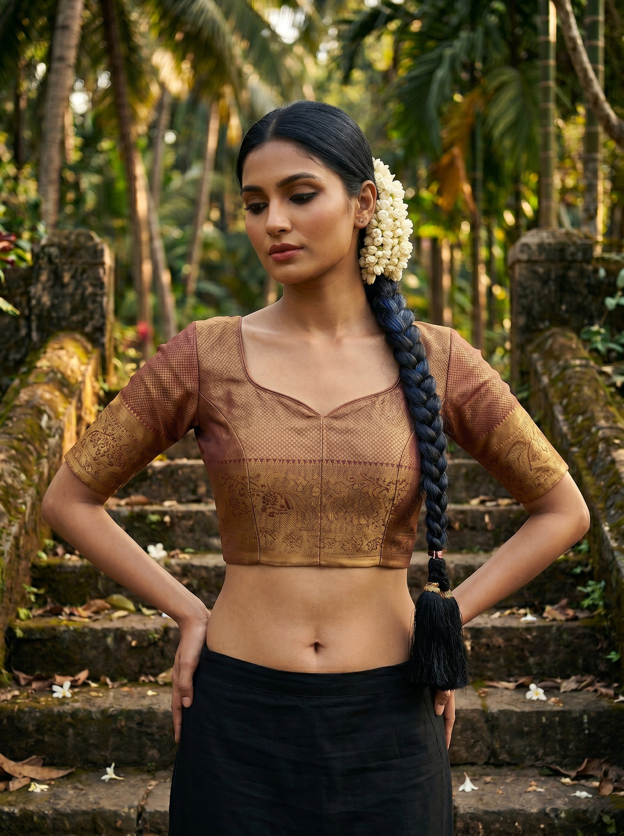 MIMOSA Saree Saree — blouse close-up