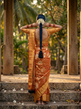 MIMOSA Saree Saree — pose 2 styling detail