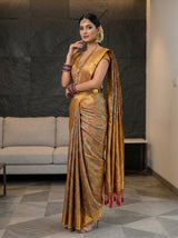 MIMOSA Red Saree Saree — pose 9 styling detail