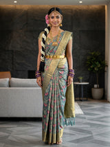 Sapphire  Saree