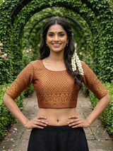 MIMOSA Saree Saree — blouse close-up