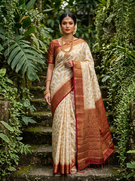 MIMOSA Saree Saree — front view on mannequin