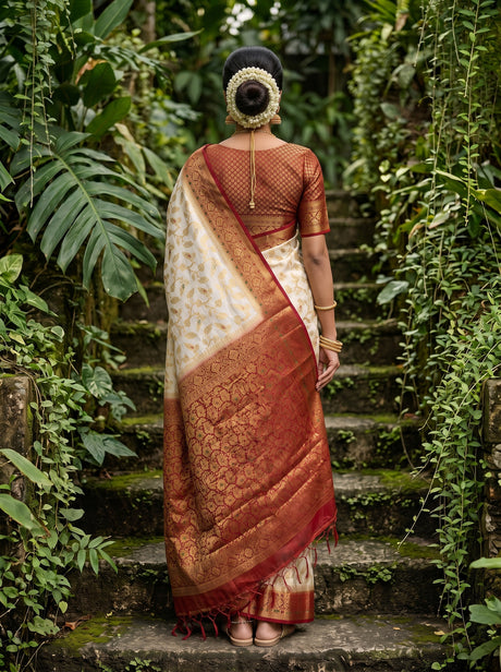 MIMOSA Saree Saree — pose 2 styling detail