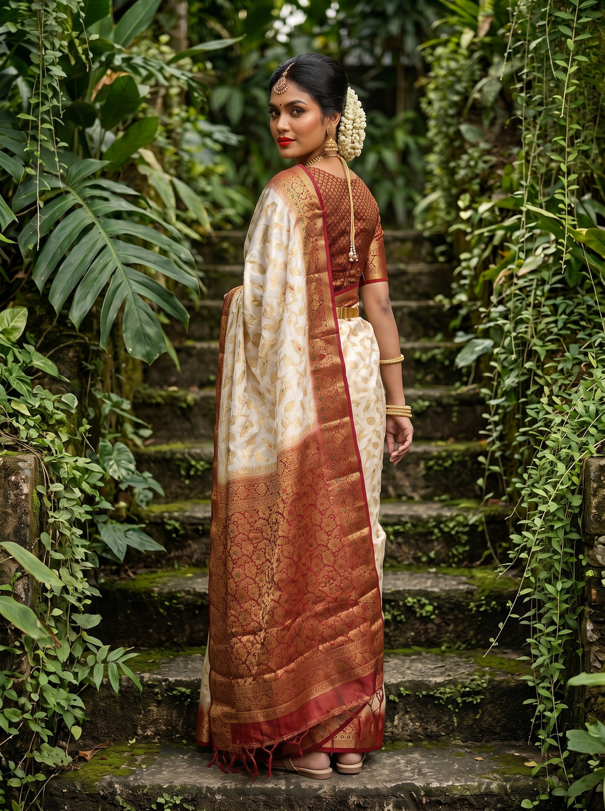 MIMOSA Saree Saree — pose 9 styling detail