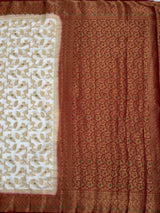 MIMOSA Saree Saree — pallu and zari work detail