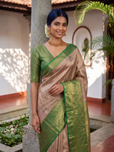 MIMOSA Maroon Saree Saree — pose 10 styling detail