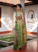 MIMOSA Maroon Saree Saree — pose 3 styling detail