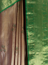 MIMOSA Maroon Saree Saree — fleets shot full lifestyle