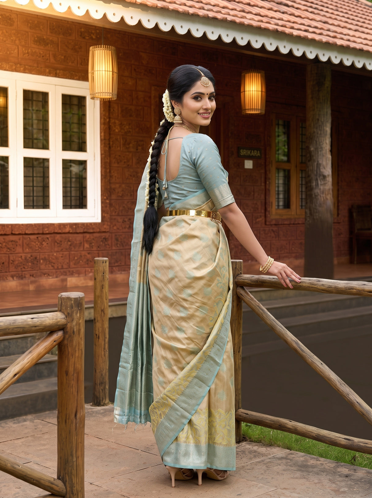 MIMOSA Saree Saree — pose 7 styling detail