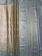 MIMOSA Saree Saree — pallu and zari work detail