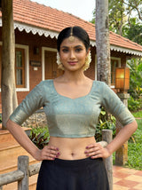 MIMOSA Saree Saree — blouse close-up