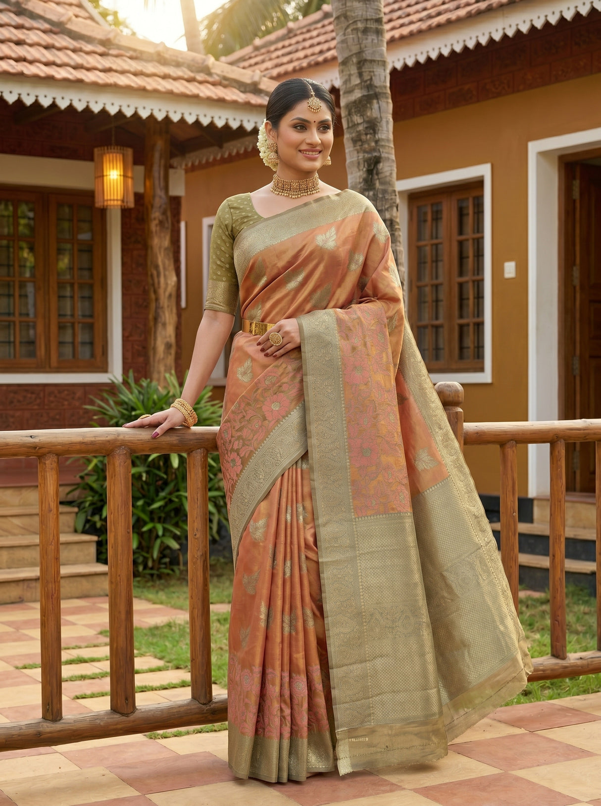 MIMOSA Saree Saree — pose 7 styling detail