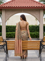 MIMOSA Saree Saree — pose 2 styling detail