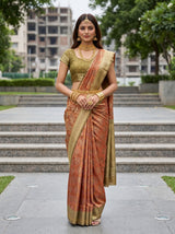 MIMOSA Saree Saree — front view on mannequin